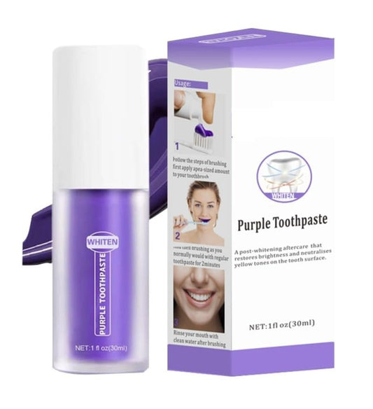 Purple Toothpaste Instant Color Corrector