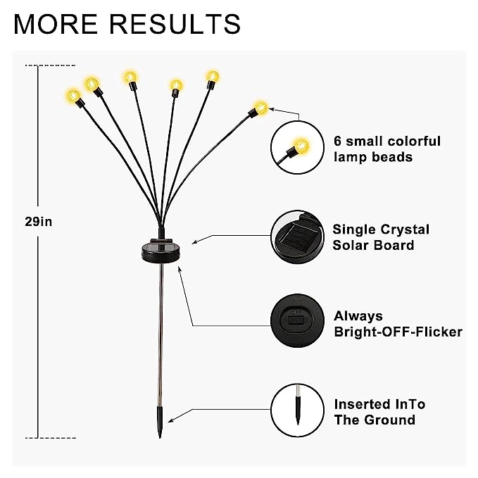 Solar Powered Firefly Lights 