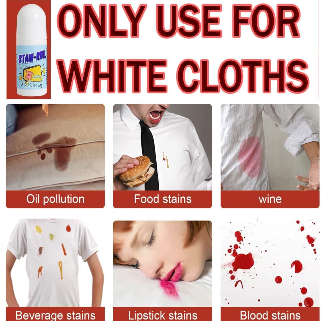 Only use for white cloths