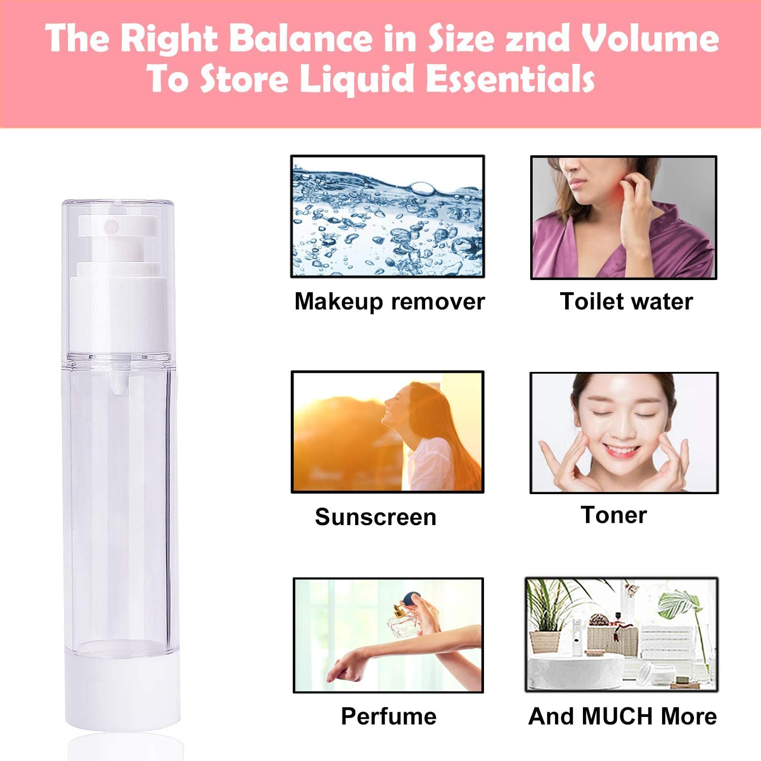 volume to store liquid essentials