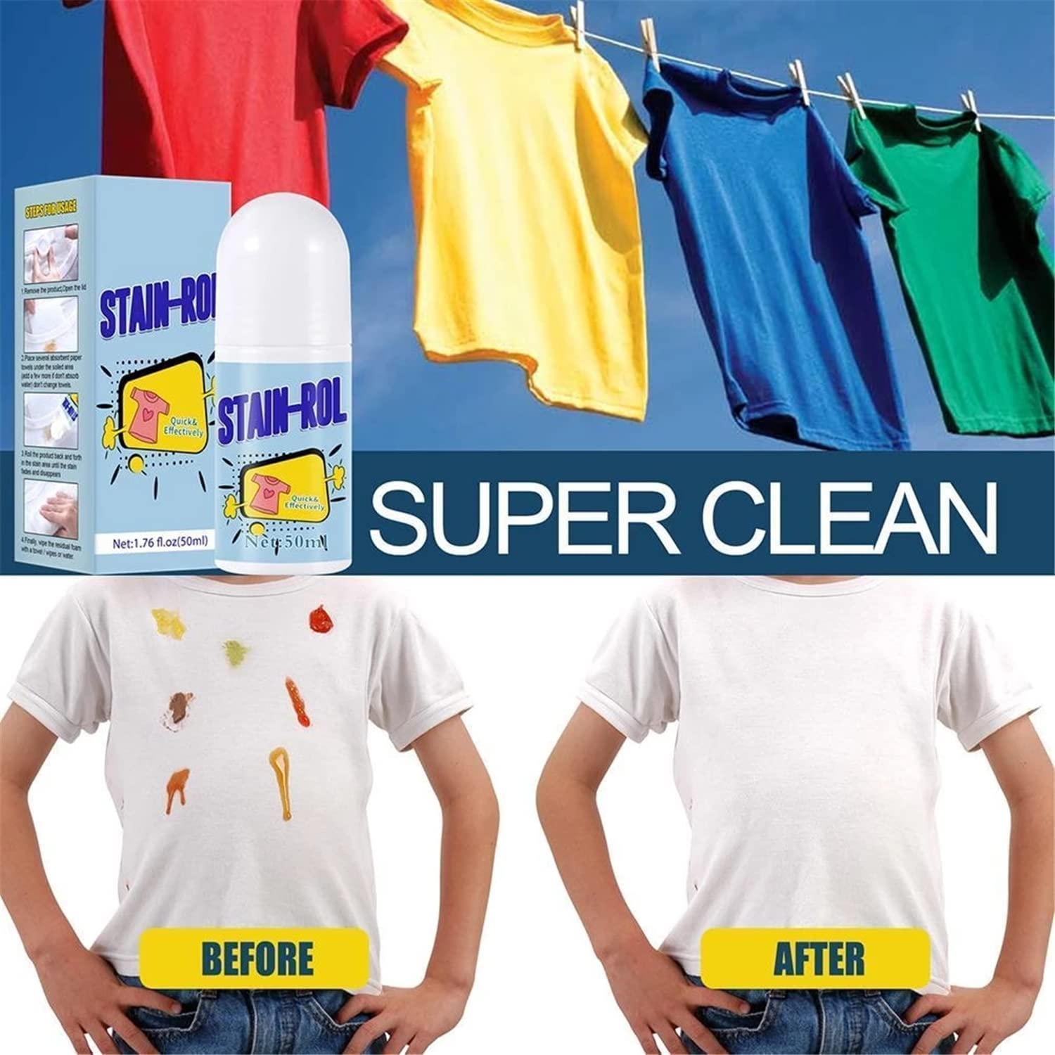 Stain Remover for Clothes 