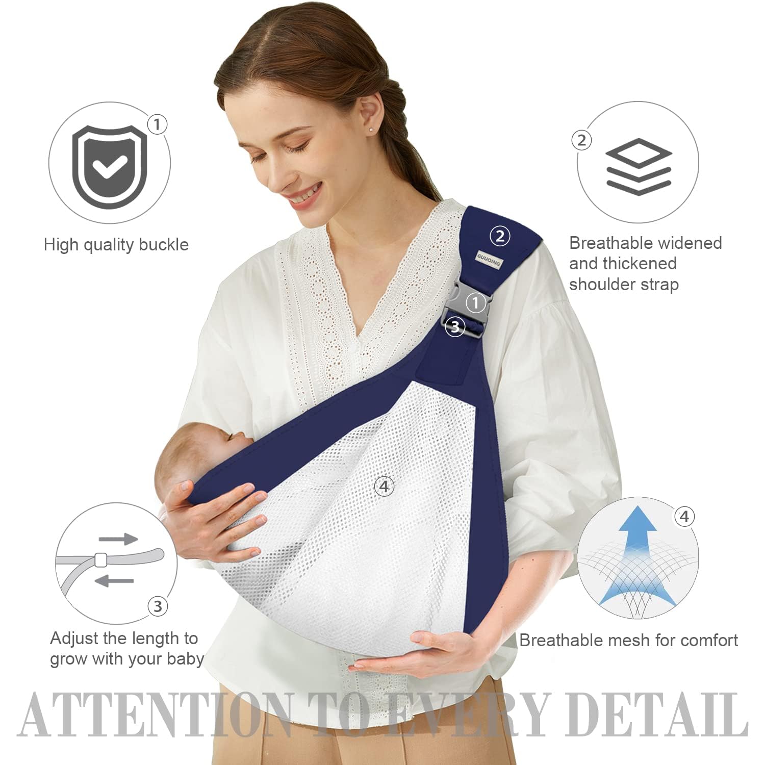 Lightweight Breathable Baby Carrier