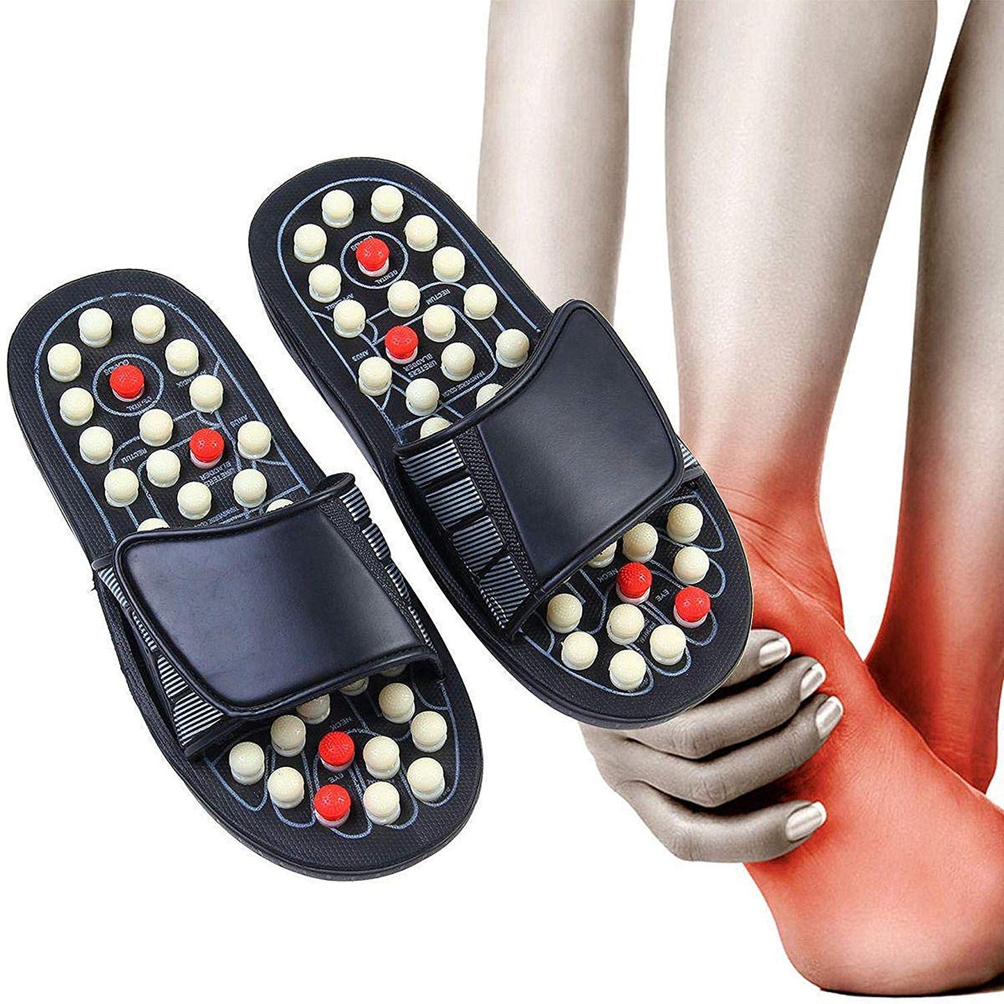 Magnetic Therapy Spring Acupressure Paduka